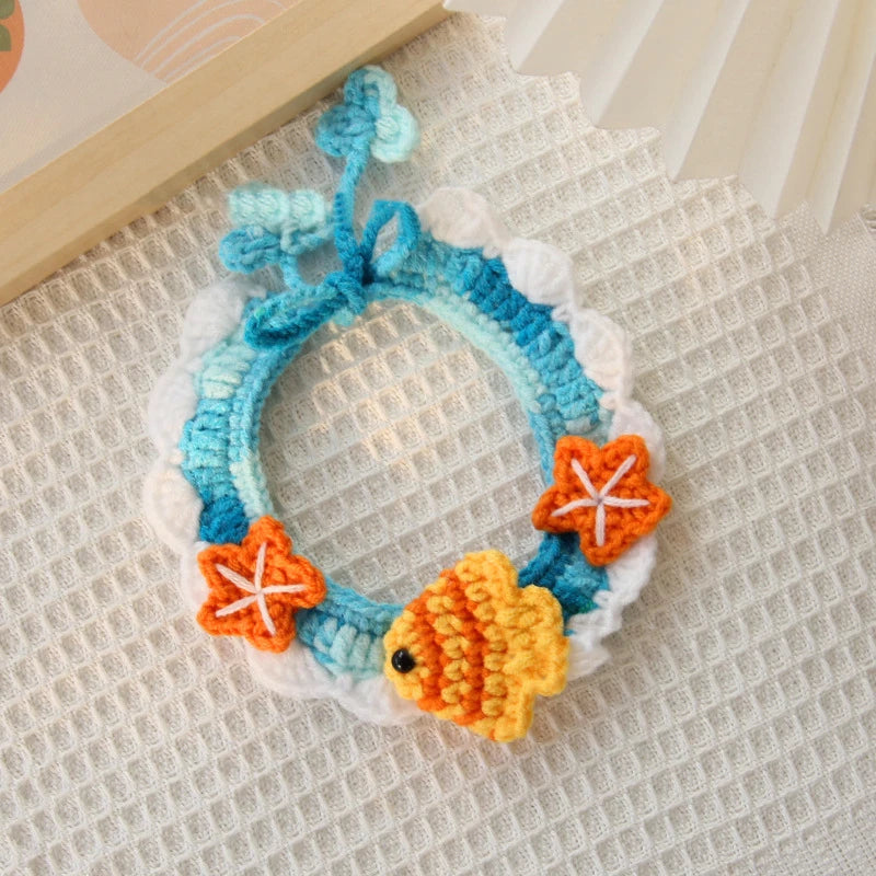 Handmade Dog Scarf Collar