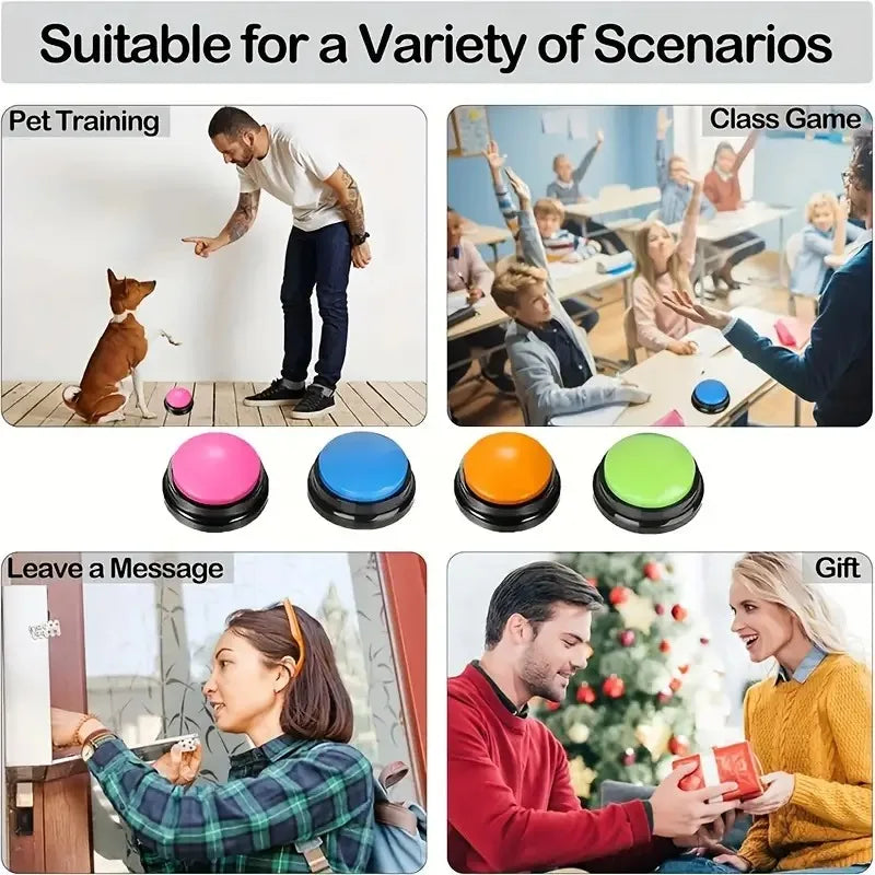 أزرار تسجيل الكلاب