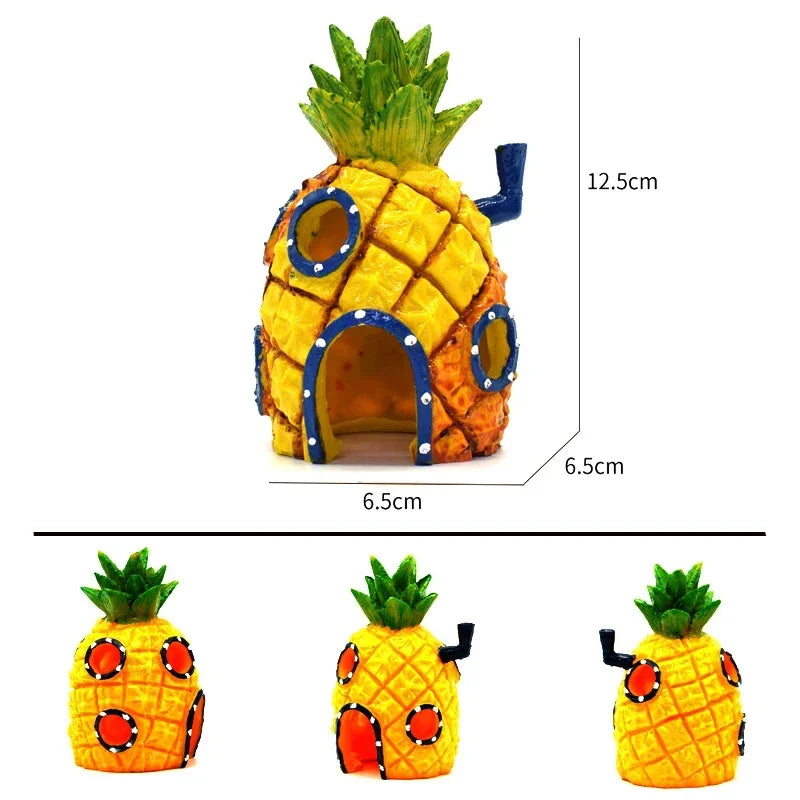 Fish House Aquarium Decor