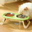 Foldable Cat Feeder Bowl