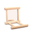 Bird Mirror Toy with Perch Stand