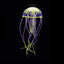 Artificial Swim Luminous Jellyfish