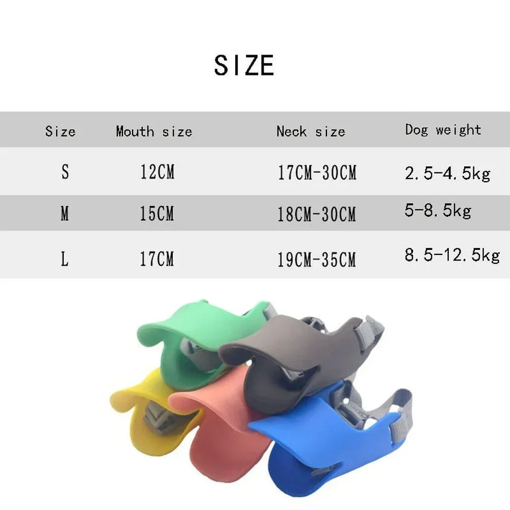Silicone Duck Muzzle for Dogs