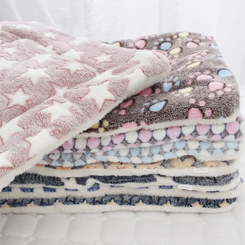 Soft Fleece Dog Bed Mat