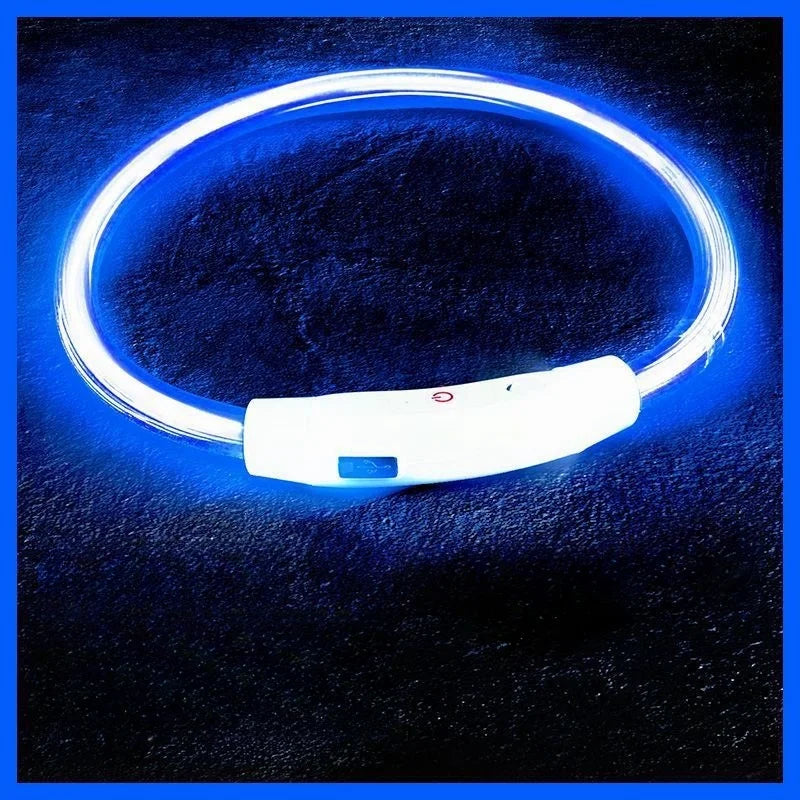 طوق ضوء LED للكلاب
