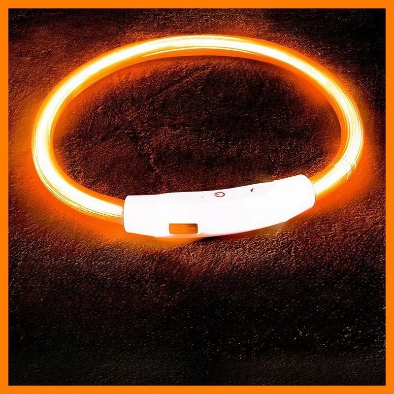 طوق ضوء LED للكلاب