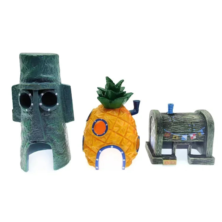 Fish House Aquarium Decor