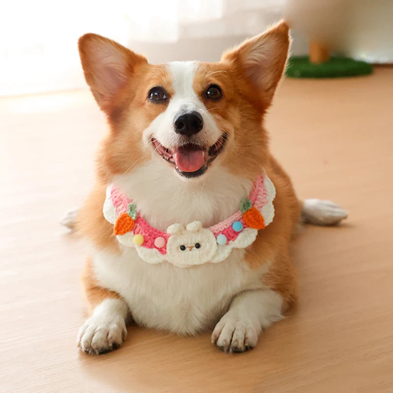 Handmade Dog Scarf Collar