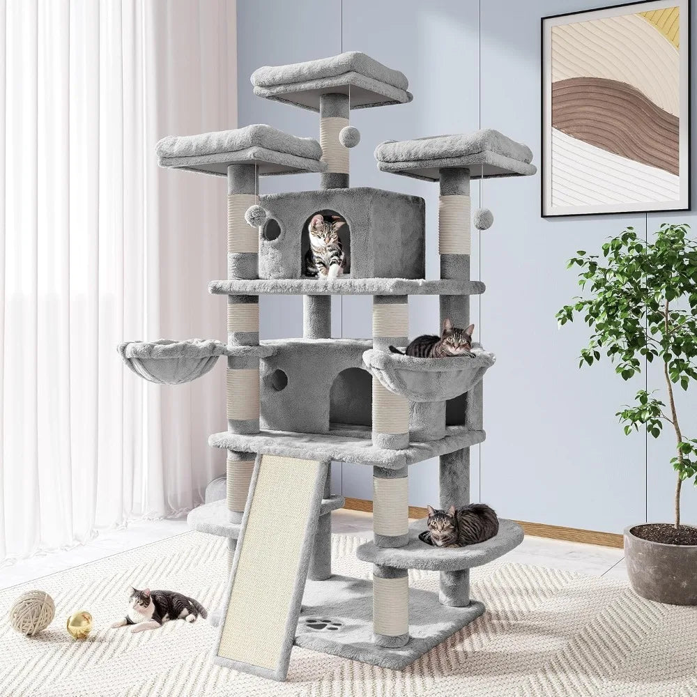Multi-Level Cat Tree with Condo