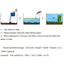 Black Aquarium Sand Decor