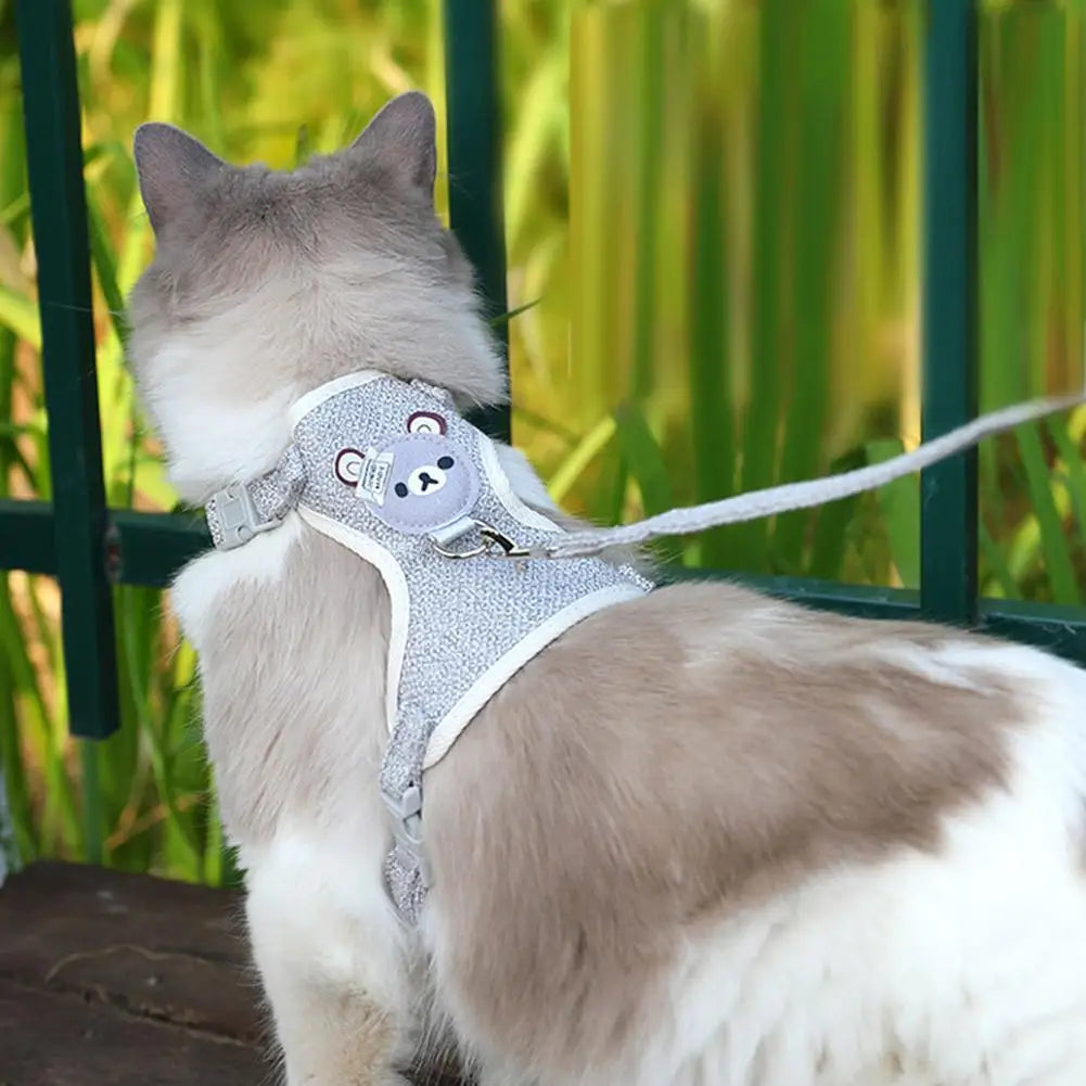 Cute Bear Design Pet Harness
