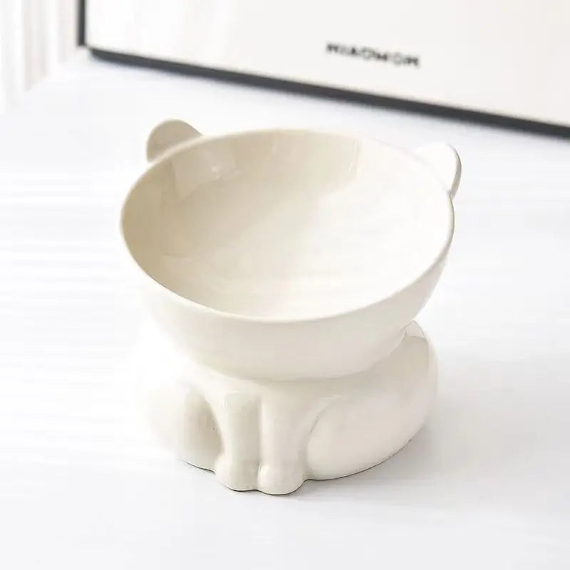 Neck Support Cat Bowl
