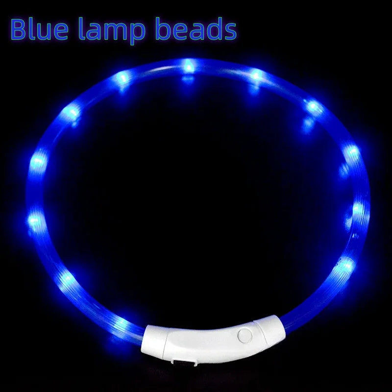 طوق ضوء LED للكلاب