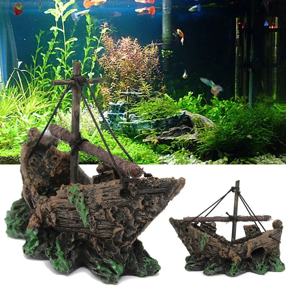 Wrecked Ship Décor