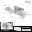 Wall Mounted Double Cat Bowl