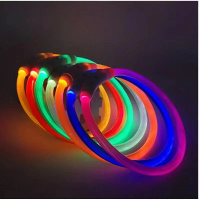 طوق ضوء LED للكلاب